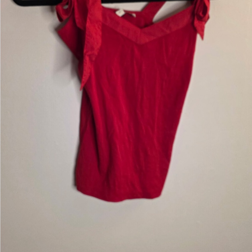 LOFT Vibrant Red Camisole Top